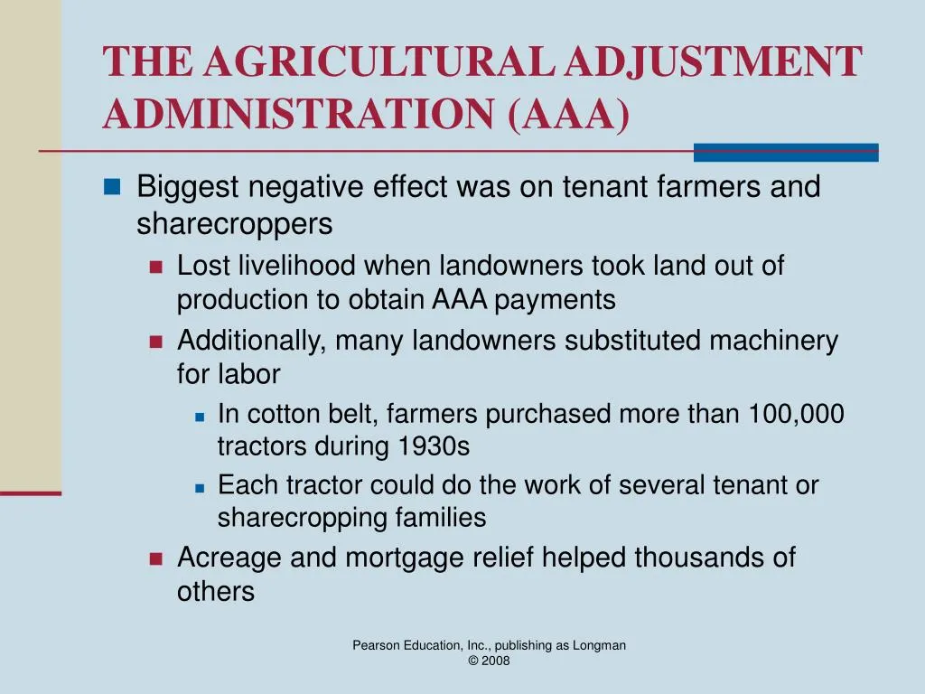 Agricultural Adjustment Administration